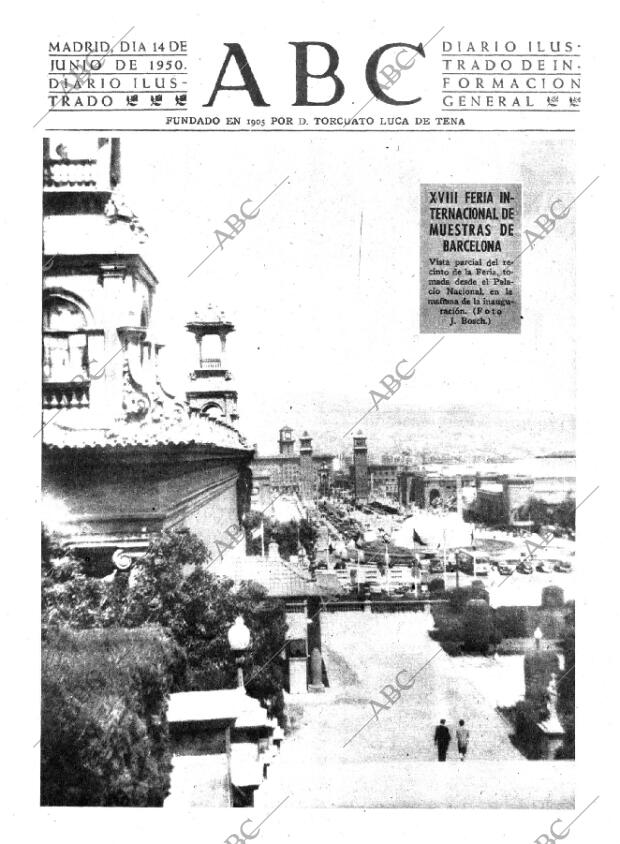 ABC MADRID 14-06-1950 página 1