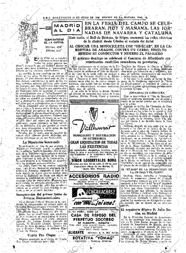 ABC MADRID 14-06-1950 página 15