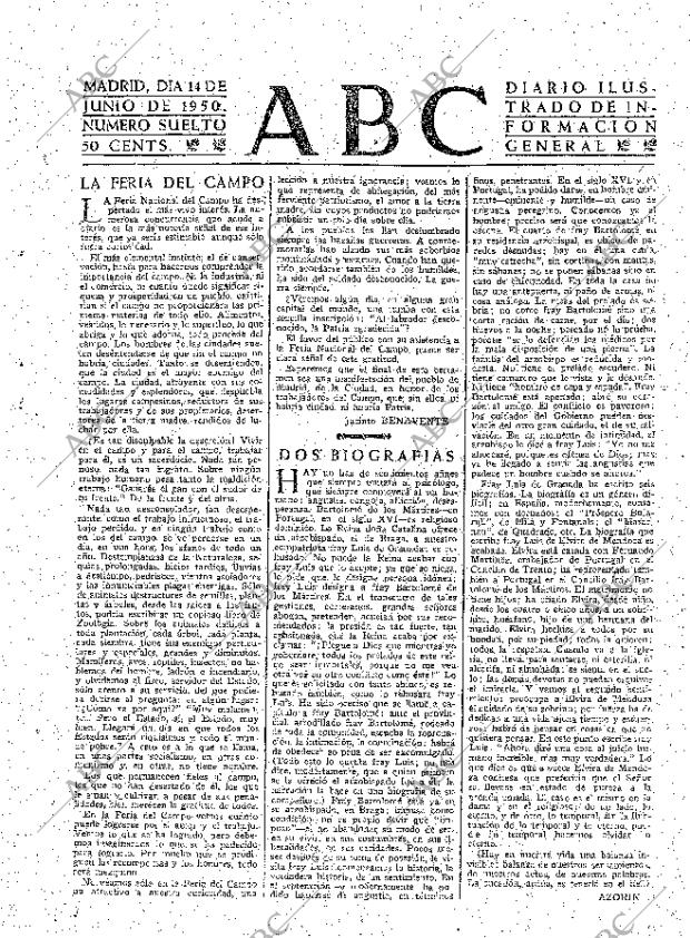 ABC MADRID 14-06-1950 página 3