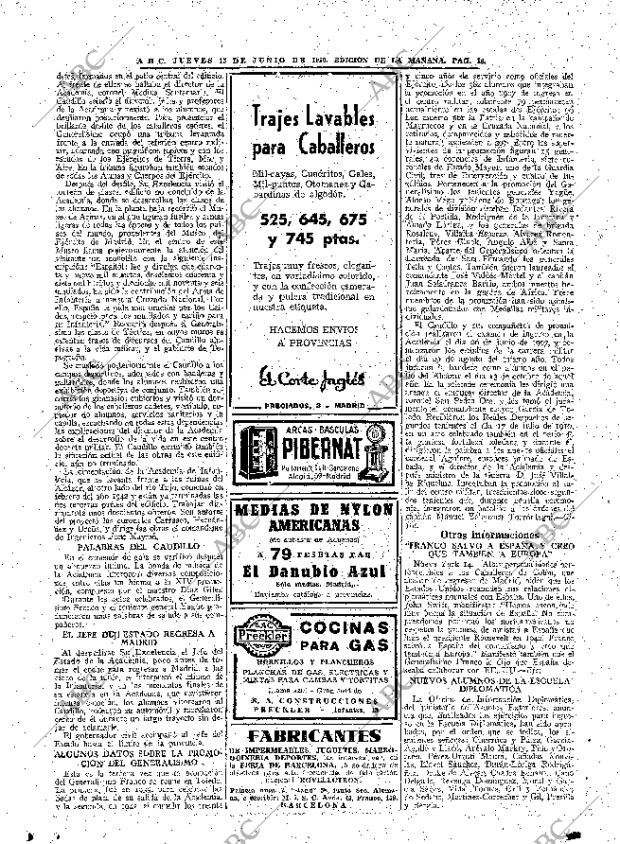 ABC MADRID 15-06-1950 página 16
