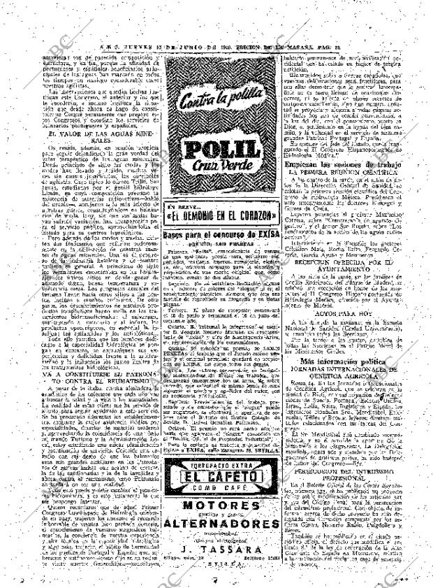 ABC MADRID 15-06-1950 página 22