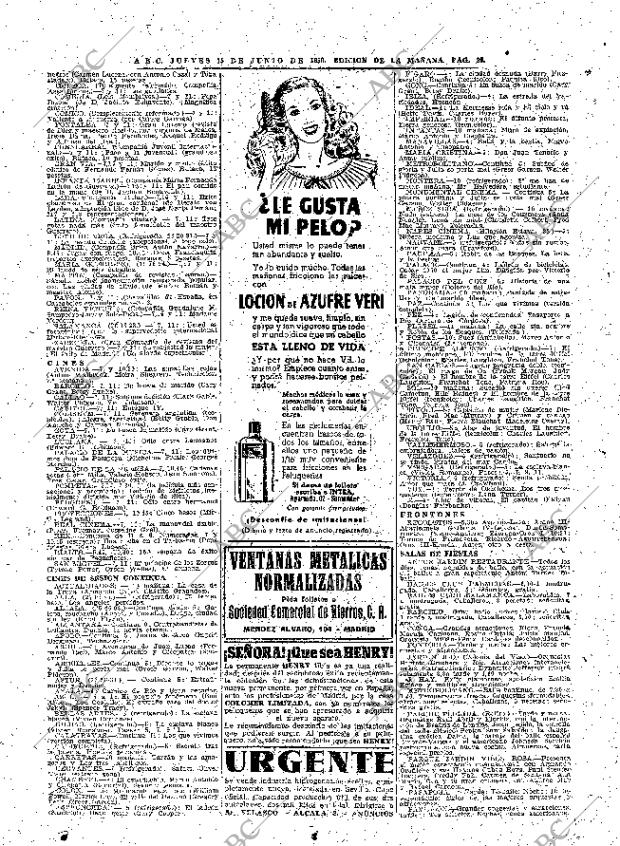 ABC MADRID 15-06-1950 página 30