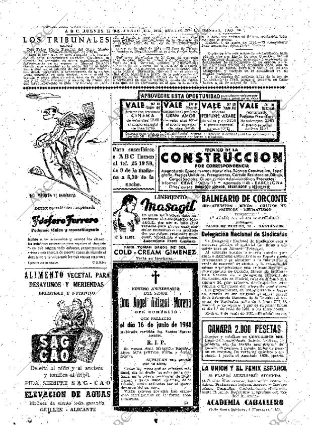 ABC MADRID 15-06-1950 página 34