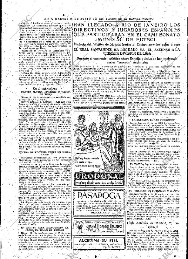 ABC MADRID 20-06-1950 página 31