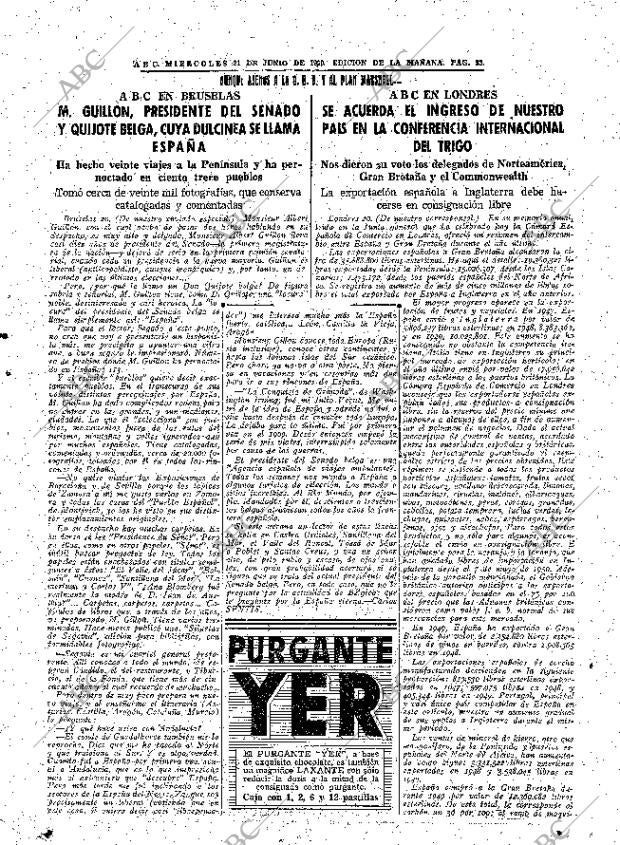 ABC MADRID 21-06-1950 página 23