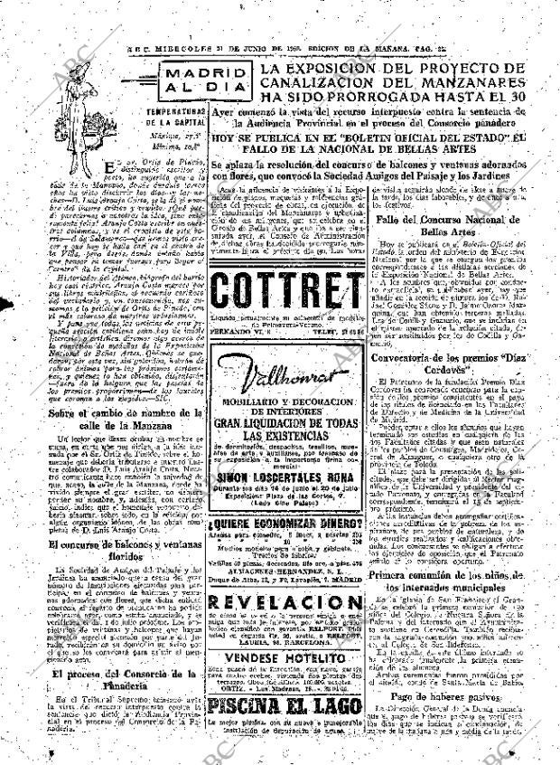 ABC MADRID 21-06-1950 página 25