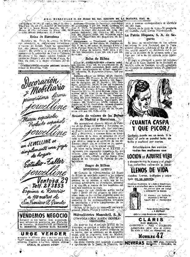 ABC MADRID 21-06-1950 página 28