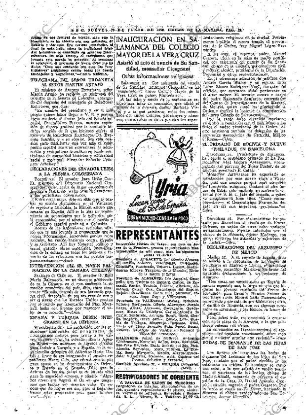 ABC MADRID 22-06-1950 página 22