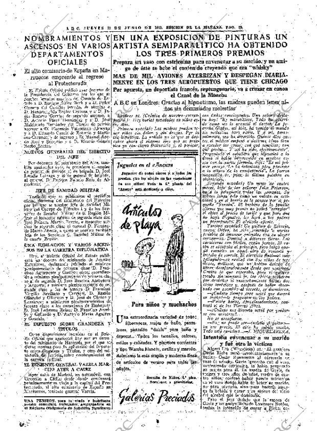 ABC MADRID 22-06-1950 página 23