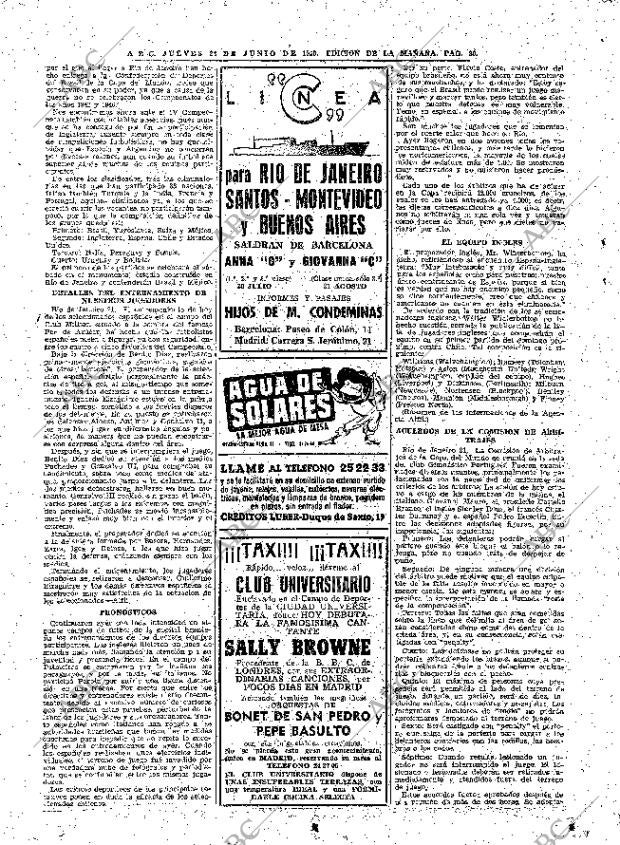 ABC MADRID 22-06-1950 página 30