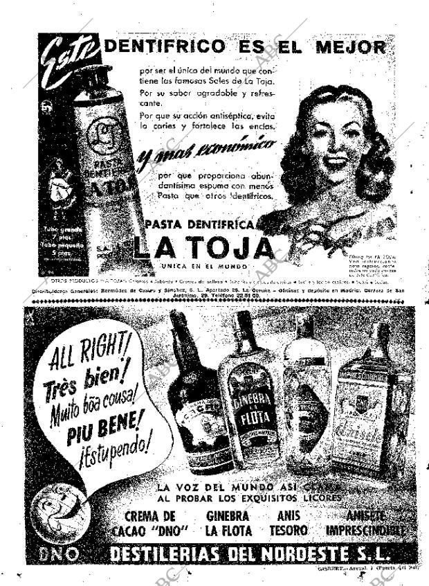 ABC MADRID 22-06-1950 página 6