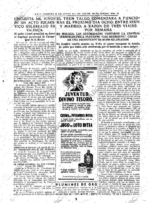 ABC MADRID 23-06-1950 página 23