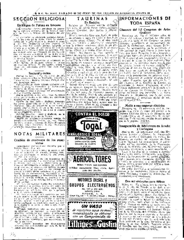 ABC SEVILLA 24-06-1950 página 12