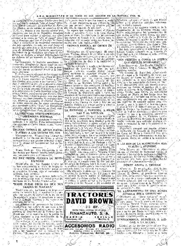 ABC MADRID 28-06-1950 página 16