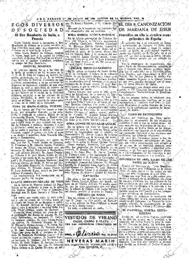 ABC MADRID 01-07-1950 página 16