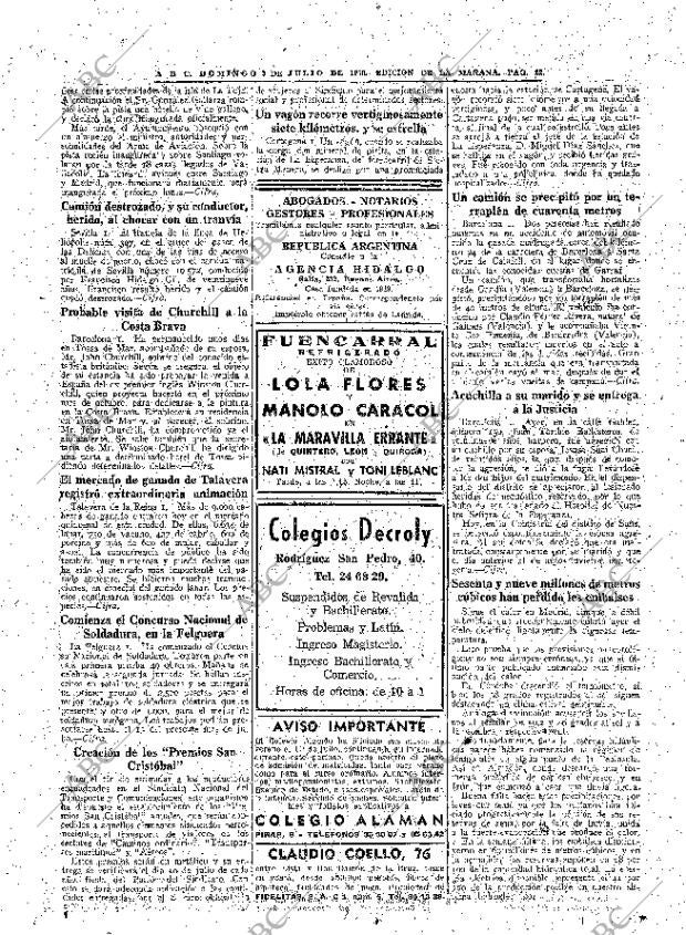 ABC MADRID 02-07-1950 página 22