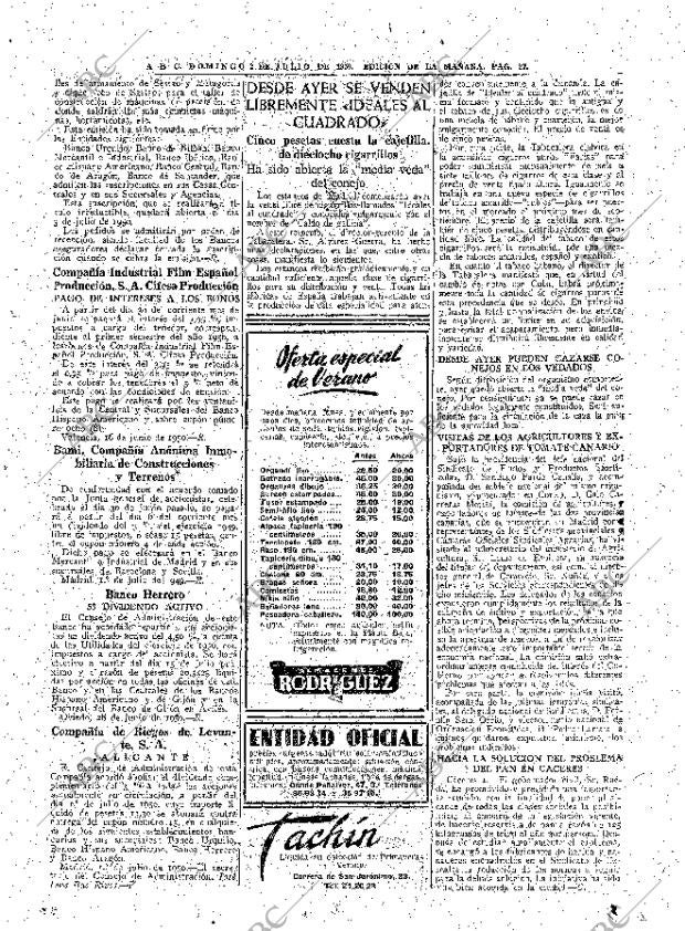 ABC MADRID 02-07-1950 página 27