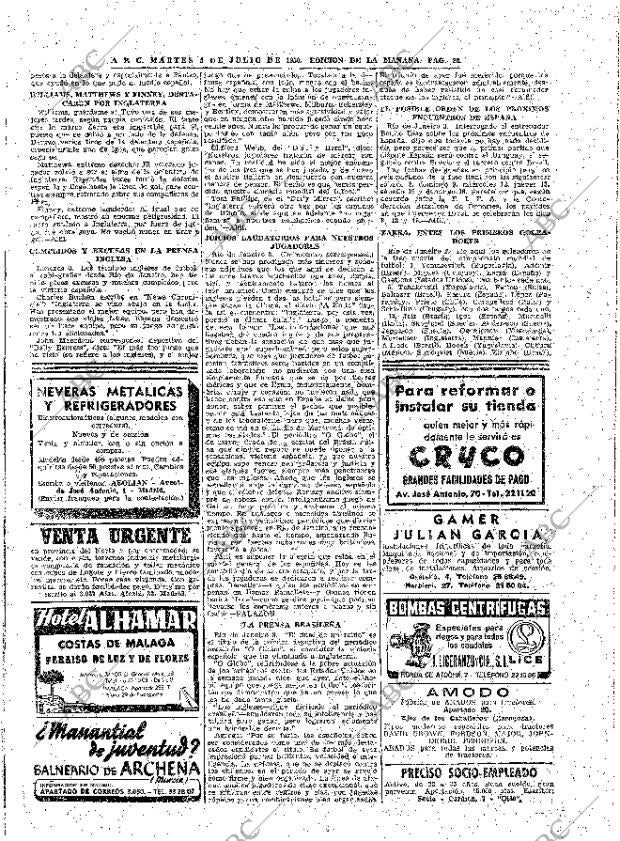 ABC MADRID 04-07-1950 página 20