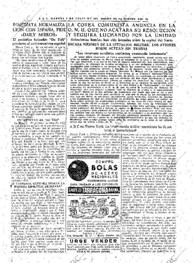 ABC MADRID 04-07-1950 página 23