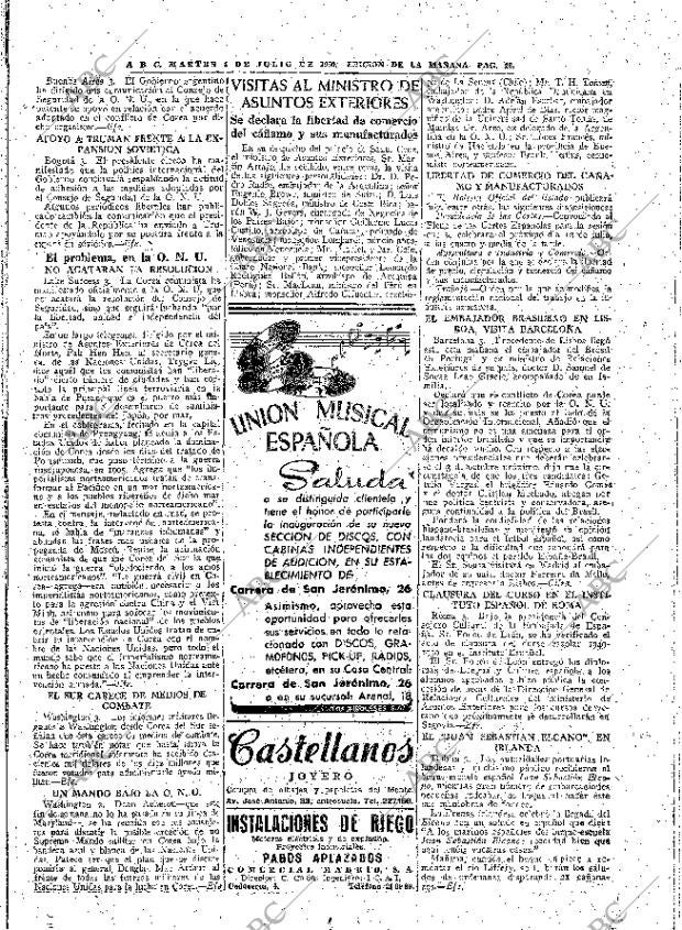 ABC MADRID 04-07-1950 página 26