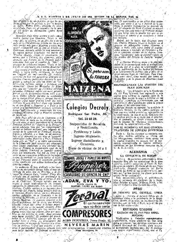 ABC MADRID 04-07-1950 página 28