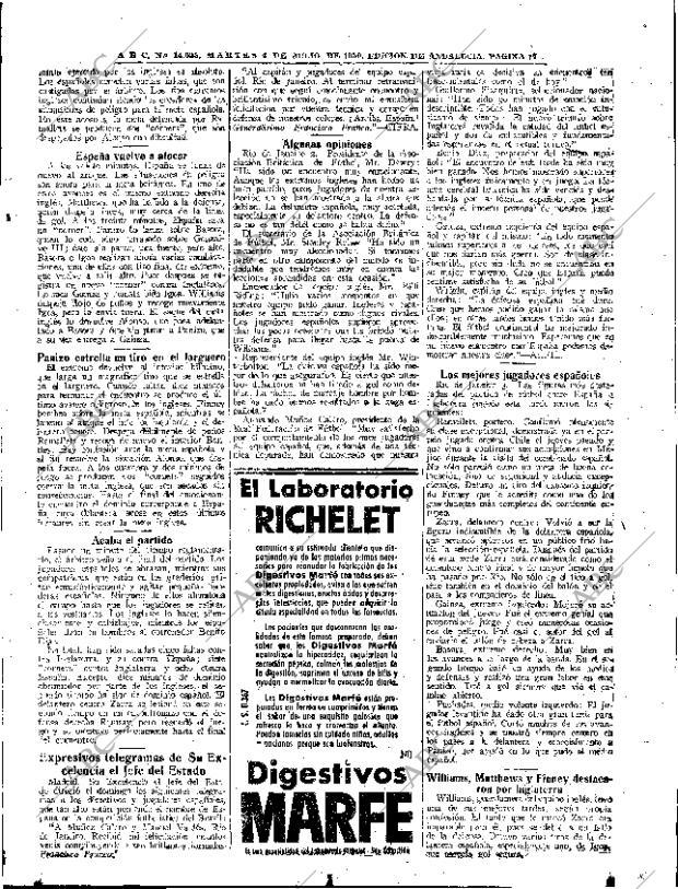 ABC SEVILLA 04-07-1950 página 15