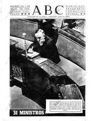 ABC MADRID 05-07-1950 página 1