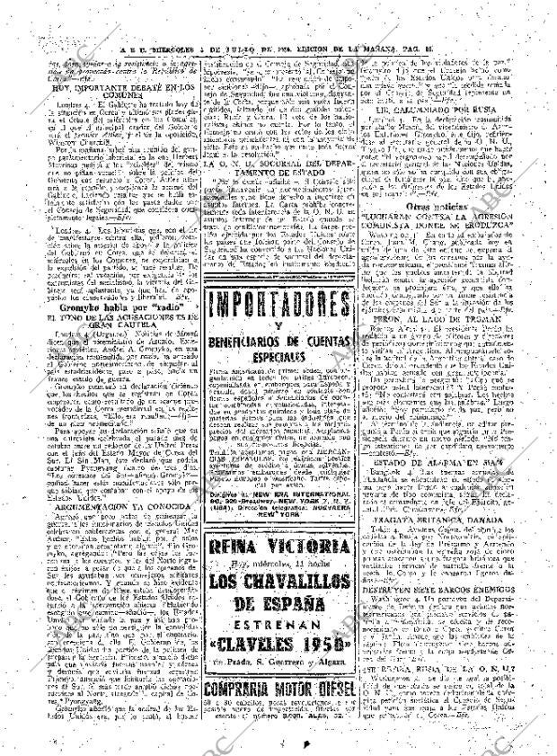 ABC MADRID 05-07-1950 página 10