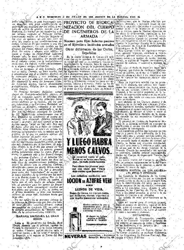 ABC MADRID 05-07-1950 página 16