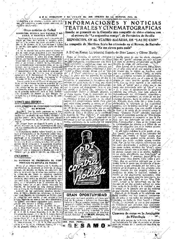 ABC MADRID 05-07-1950 página 23