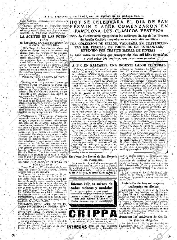 ABC MADRID 07-07-1950 página 11