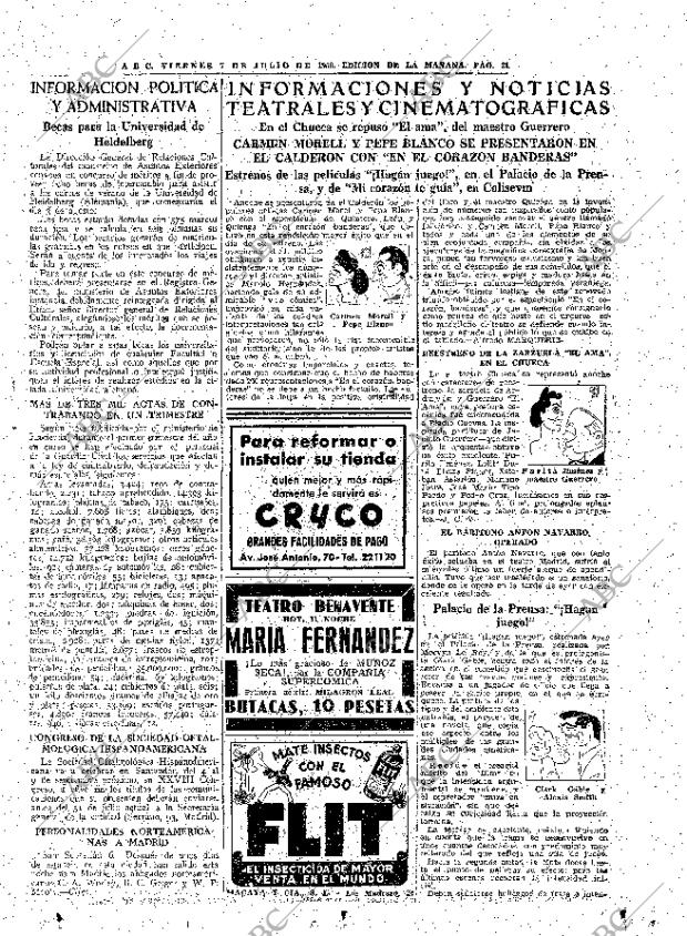 ABC MADRID 07-07-1950 página 21