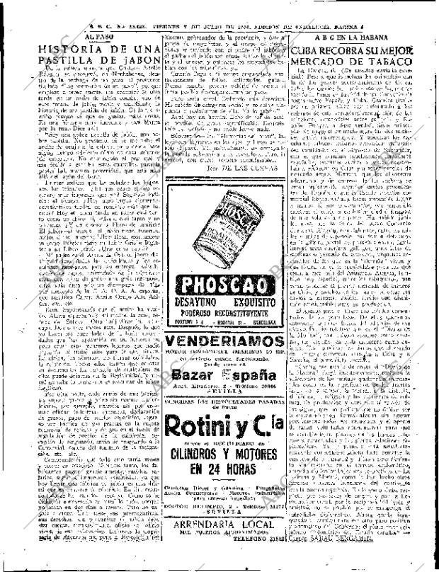 ABC SEVILLA 07-07-1950 página 4