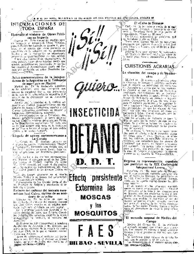 ABC SEVILLA 11-07-1950 página 10