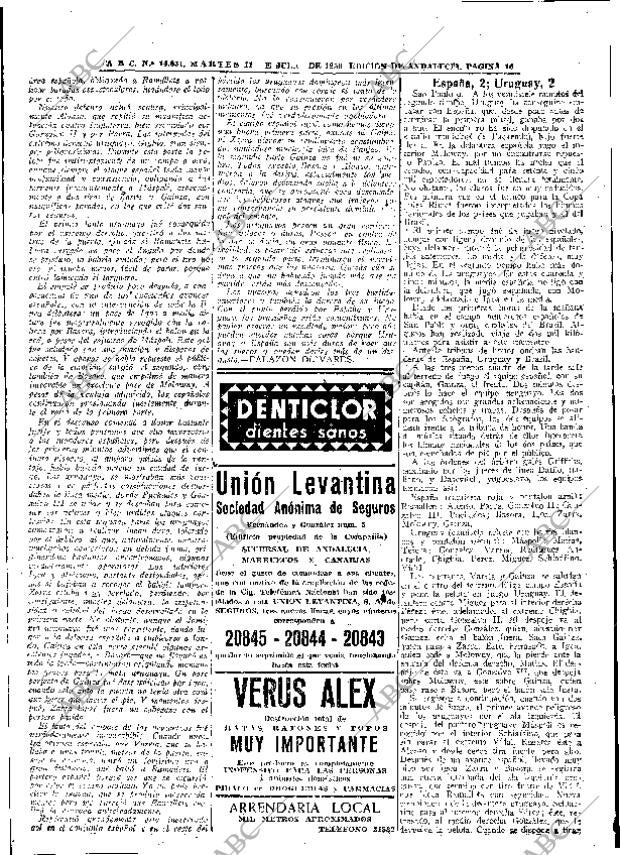 ABC SEVILLA 11-07-1950 página 16