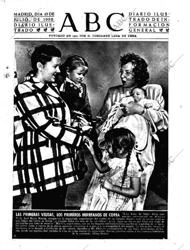 ABC MADRID 13-07-1950 página 1