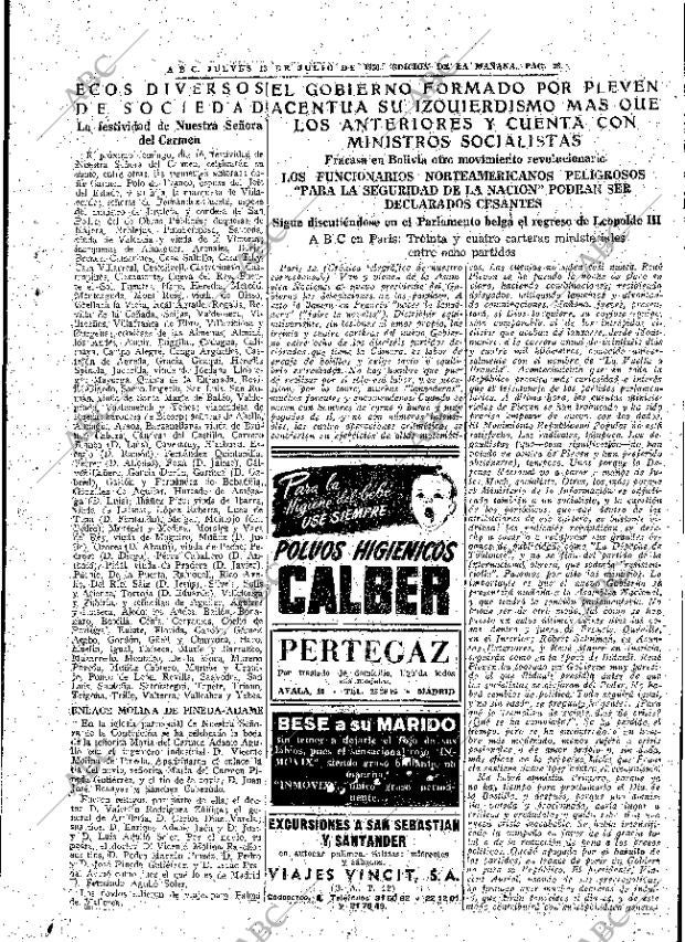 ABC MADRID 13-07-1950 página 23