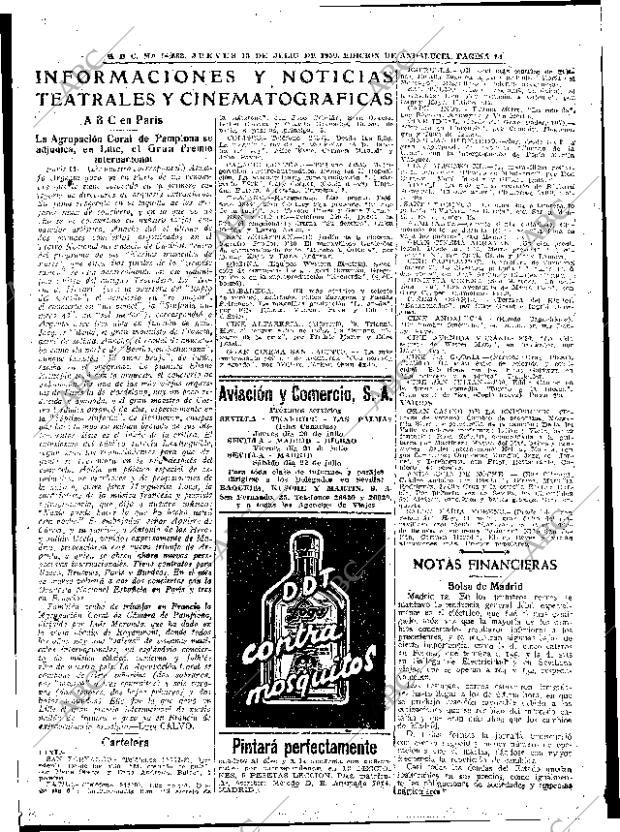 ABC SEVILLA 13-07-1950 página 14