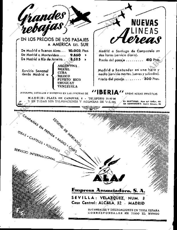 ABC SEVILLA 13-07-1950 página 20