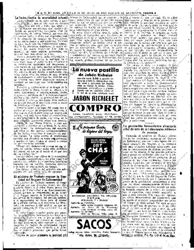 ABC SEVILLA 13-07-1950 página 6