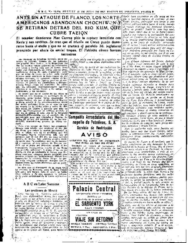ABC SEVILLA 13-07-1950 página 9