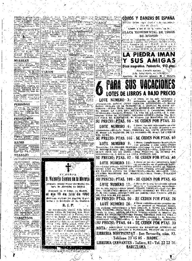 ABC MADRID 14-07-1950 página 26