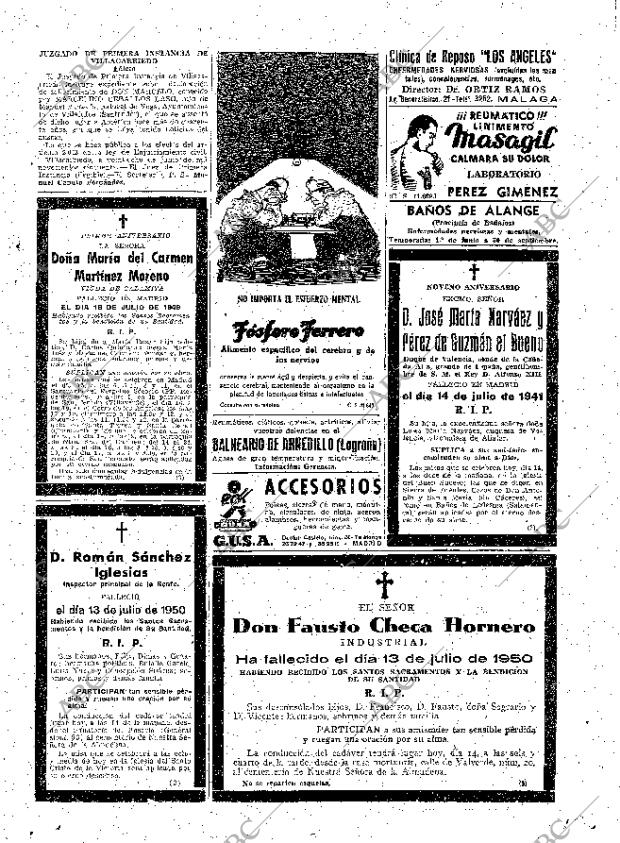 ABC MADRID 14-07-1950 página 27