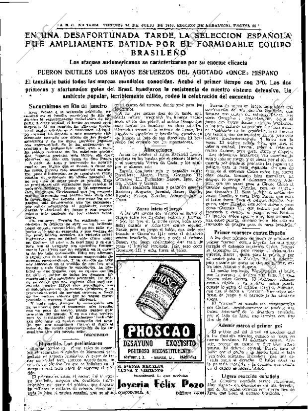 ABC SEVILLA 14-07-1950 página 11