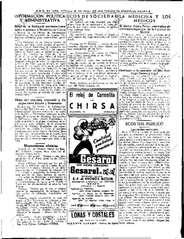 ABC SEVILLA 14-07-1950 página 4