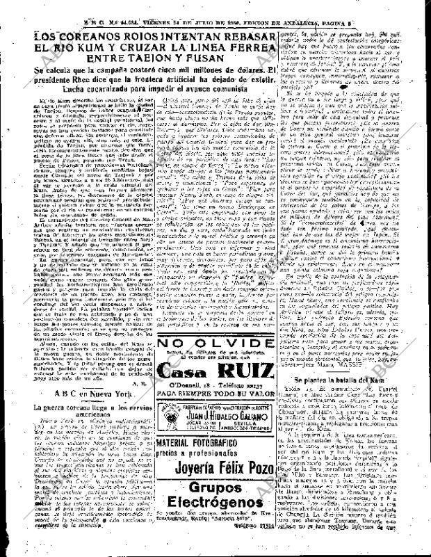 ABC SEVILLA 14-07-1950 página 5