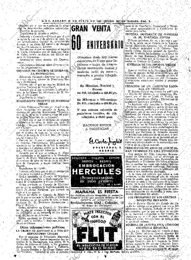 ABC MADRID 15-07-1950 página 8