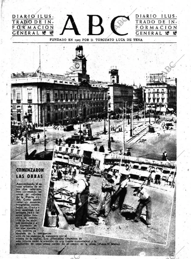 ABC MADRID 22-07-1950 página 1