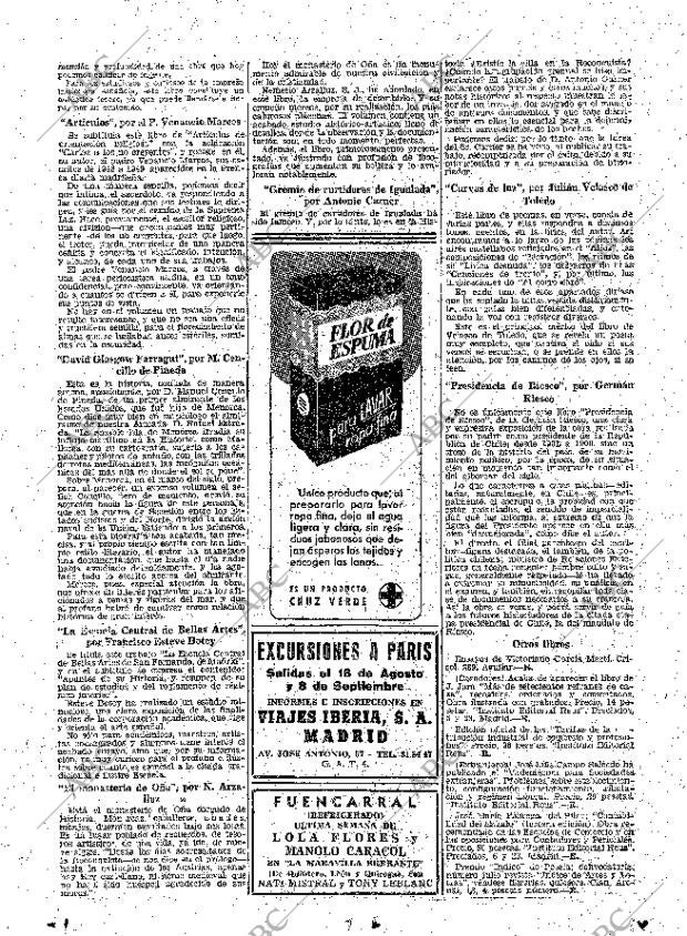 ABC MADRID 23-07-1950 página 16