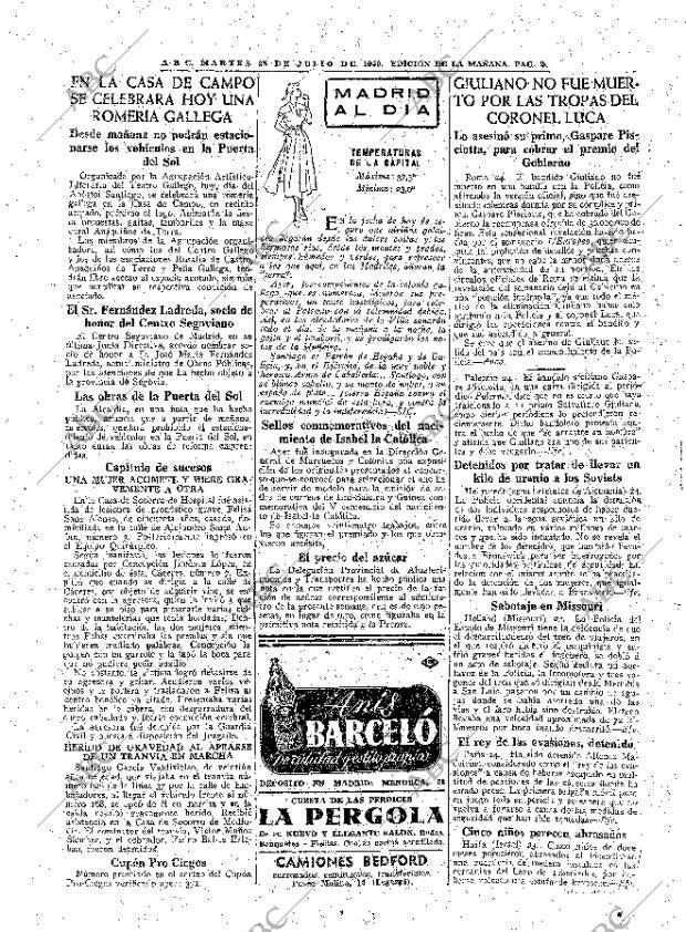 ABC MADRID 25-07-1950 página 20